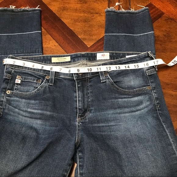 AG Adriano Goldschmied stilt crop cigarette jeans - Picture 8 of 10